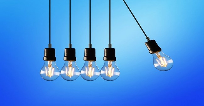 LED lights are more energy-efficient than incandescent lights